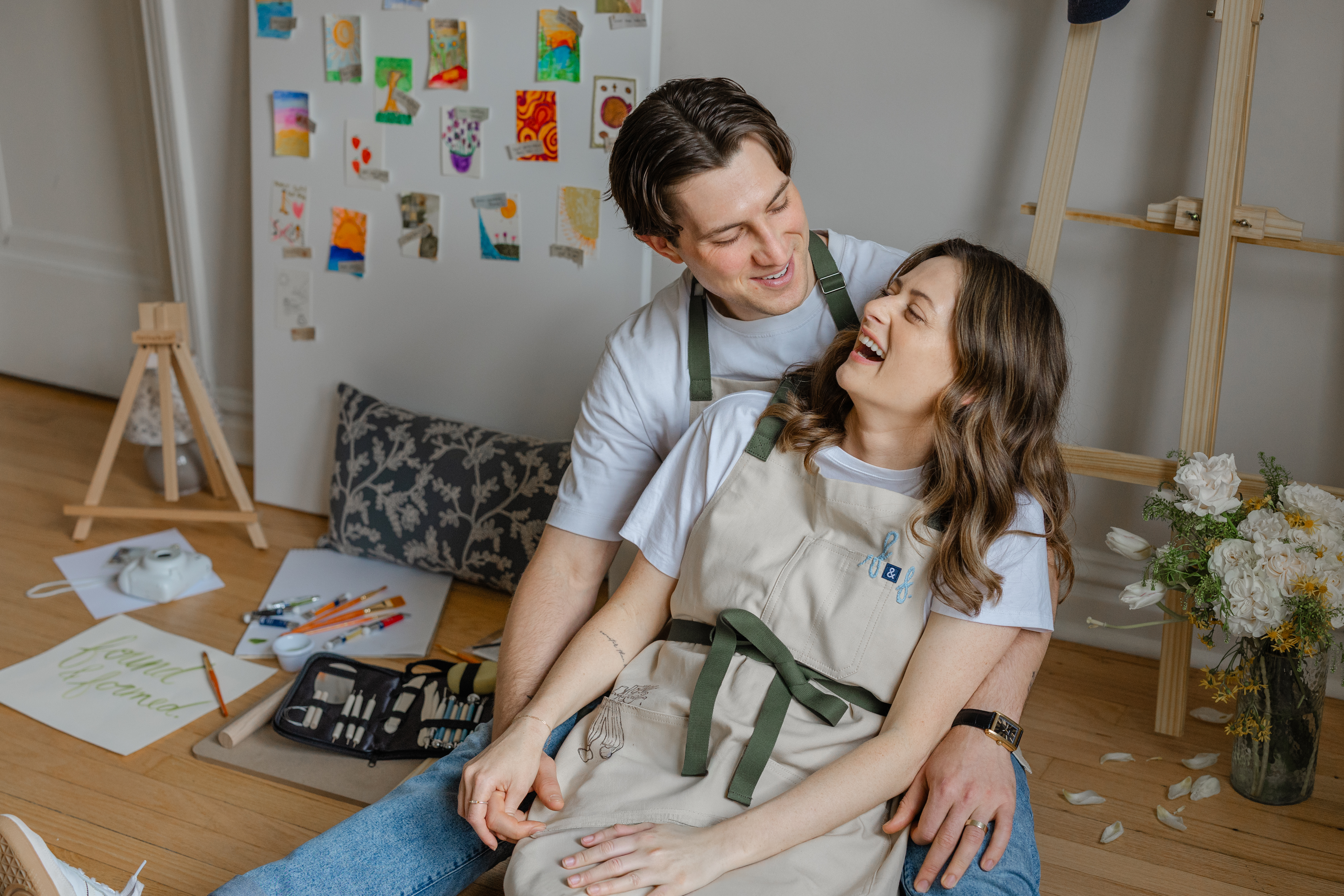 Courtney and Michael, co-founders of Found & Formed